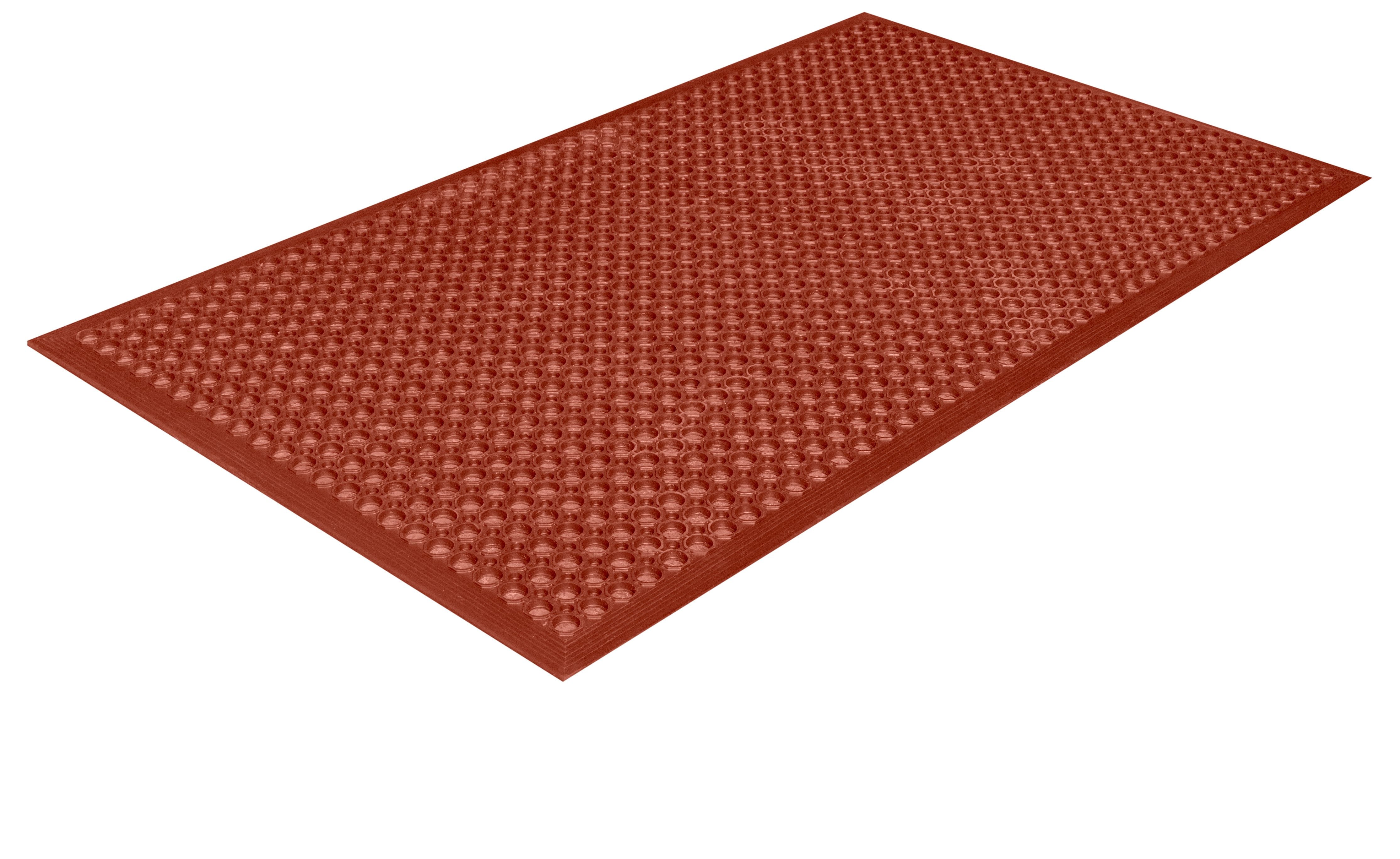 Safe Walk Light Anti-Fatigue Floor Mat With Beveled Edge - Bunzl